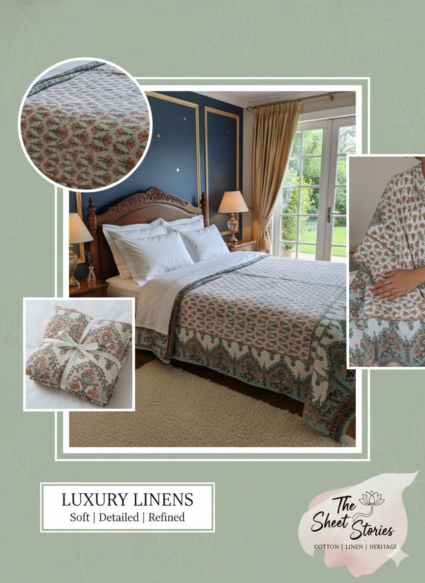 Reversible double bedcover