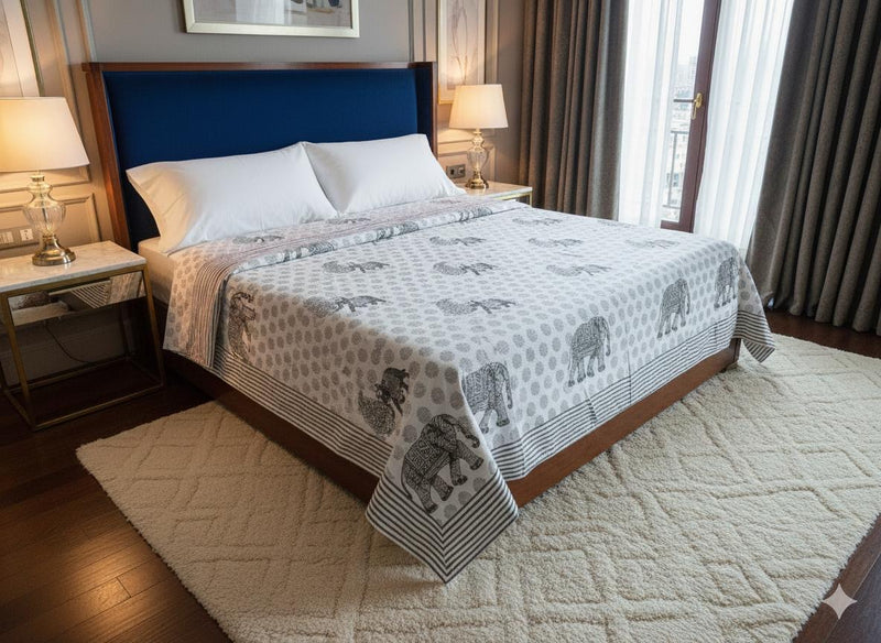 Pack of 2 single bedcovers